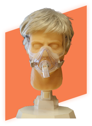 Tête de mannequin réaliste Georges